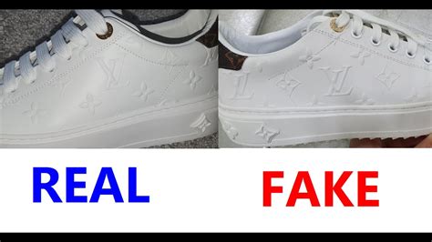 how to spot fake lv shoes|lv trainer copy.